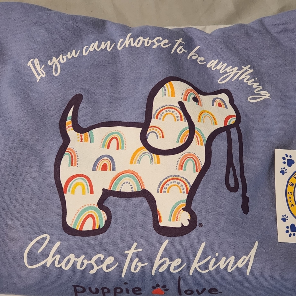 Youth Large Puppie Love Hoodie